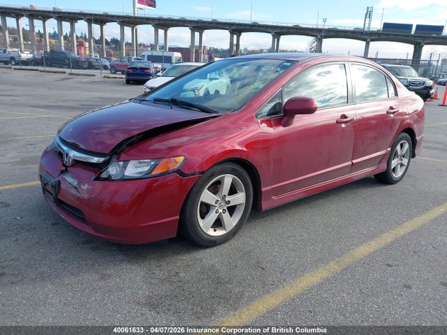 2008 Honda Civic მანქანა იყიდება აუქციონზე, vin: 2HGFA16588H018237, აუქციონის ნომერი: 40061633