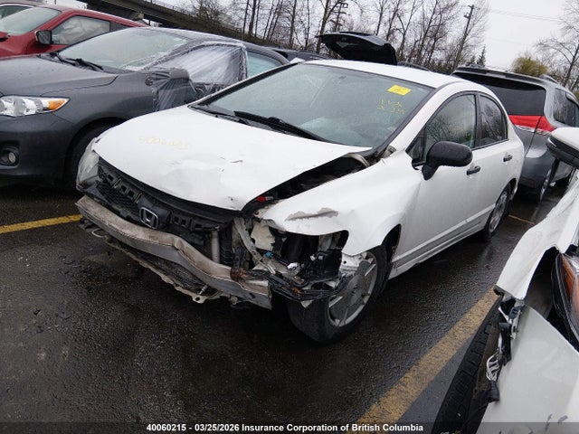 40060215 :رقم المزاد ، 2HGFA16469H021274 vin ، 2009 Honda Civic Dx-g مزاد بيع