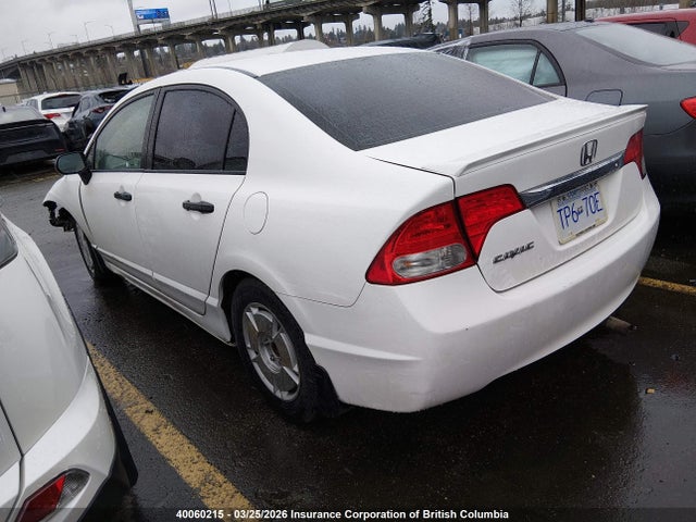 40060215 :رقم المزاد ، 2HGFA16469H021274 vin ، 2009 Honda Civic Dx-g مزاد بيع