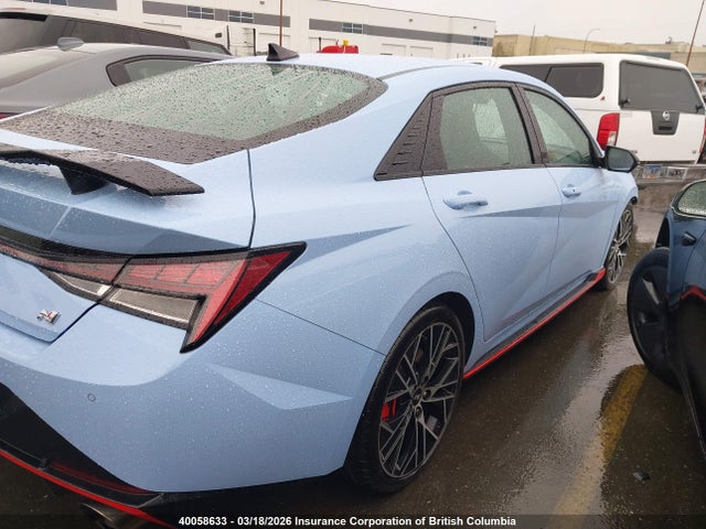 40058633 :رقم المزاد ، KMHLW4AKXPU011802 vin ، 2023 Hyundai Elantra N مزاد بيع