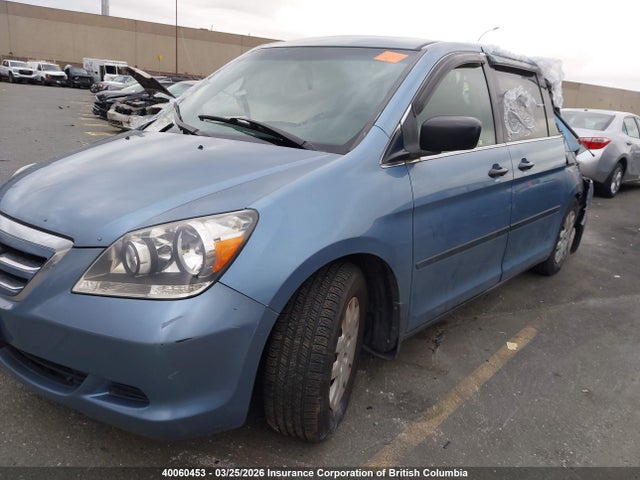 40060453 :رقم المزاد ، 5FNRL38295B507879 vin ، 2005 Honda Odyssey Lx مزاد بيع