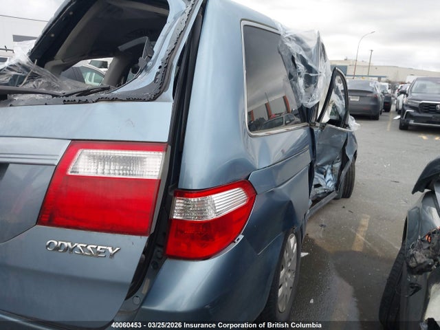 40060453 :رقم المزاد ، 5FNRL38295B507879 vin ، 2005 Honda Odyssey Lx مزاد بيع