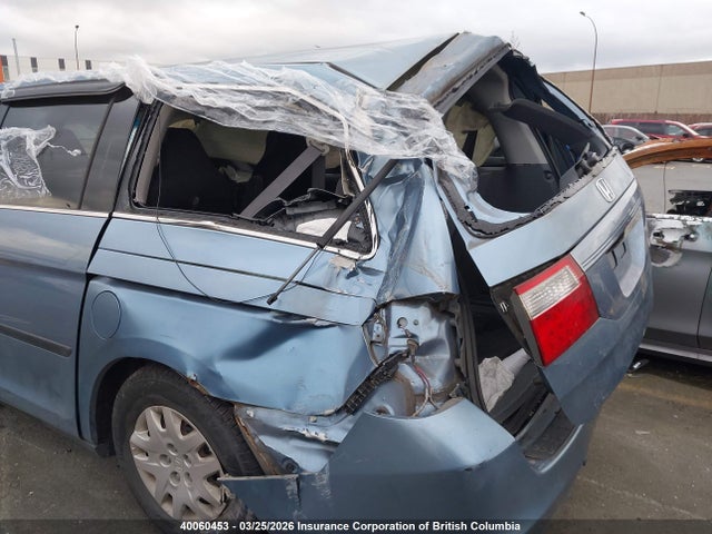 40060453 :رقم المزاد ، 5FNRL38295B507879 vin ، 2005 Honda Odyssey Lx مزاد بيع