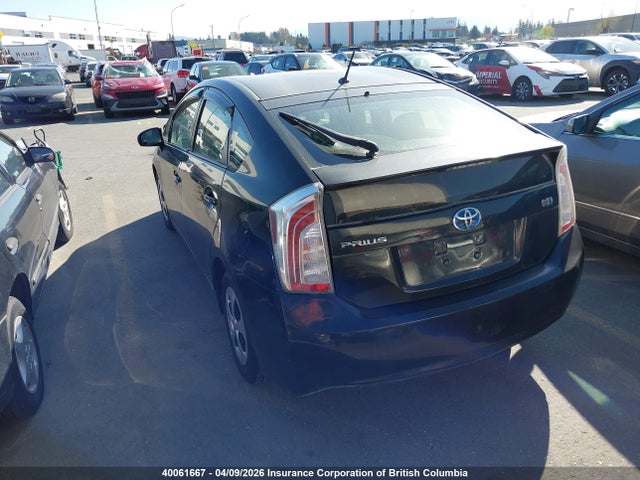 Aukcja sprzedaży 2014 Toyota Prius, vin: JTDKN3DU2E1754379, numer aukcji: 40061667