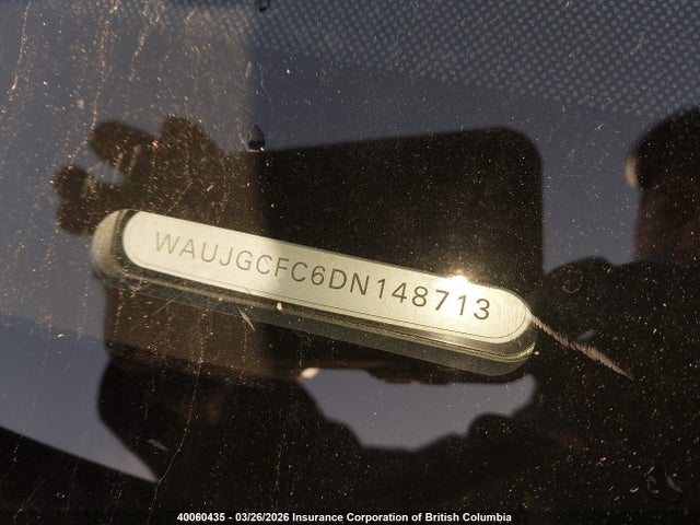 40060435 :رقم المزاد ، WAUJGCFC6DN148713 vin ، 2013 Audi A6 Prestige مزاد بيع