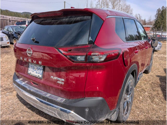 2023 Nissan Rogue მანქანა იყიდება აუქციონზე, vin: JN8BT3DD7PW305960, აუქციონის ნომერი: 40061681