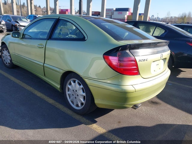 Aukcja sprzedaży 2003 Mercedes-benz C 230k Sport Oupe, vin: WDBRN40J93A508294, numer aukcji: 40061687