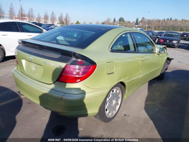 Aukcja sprzedaży 2003 Mercedes-benz C 230k Sport Oupe, vin: WDBRN40J93A508294, numer aukcji: 40061687