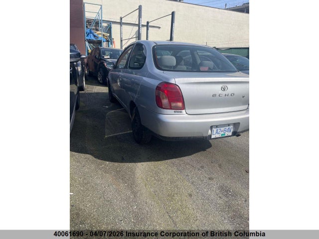2002 Toyota Echo მანქანა იყიდება აუქციონზე, vin: JTDAT123520219175, აუქციონის ნომერი: 40061690