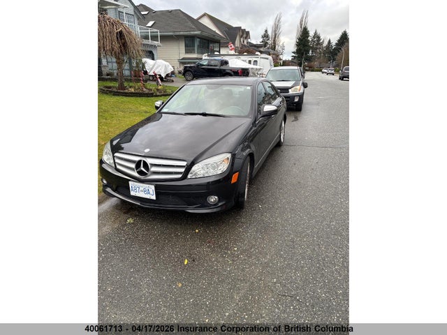 40061713 :رقم المزاد ، WDDGF52X68F141853 vin ، 2008 Mercedes-benz C 230 مزاد بيع