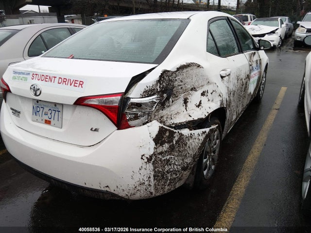 2016 Toyota Corolla L/le/le Pls/prm/s/s Pls მანქანა იყიდება აუქციონზე, vin: 2T1BURHE0GC685697, აუქციონის ნომერი: 40058536