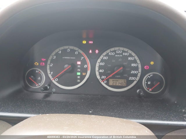 Aukcja sprzedaży 2003 Honda Cr-v Lx, vin: JHLRD78403C805028, numer aukcji: 40059383