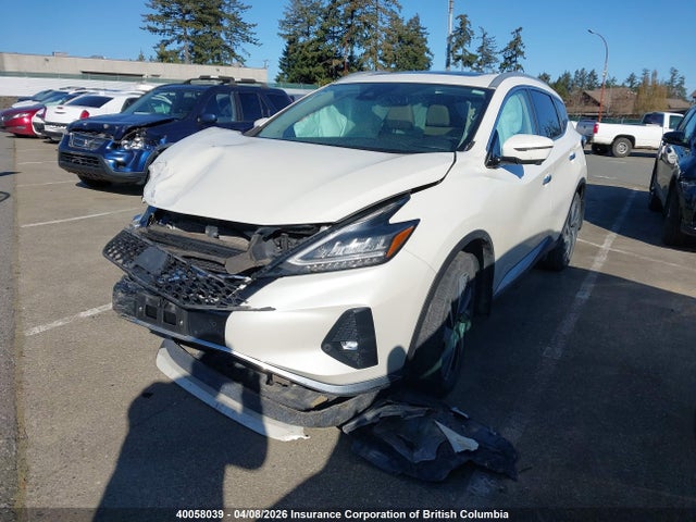 40058039 :رقم المزاد ، 5N1AZ2CS7PC101060 vin ، 2023 Nissan Murano Sl مزاد بيع