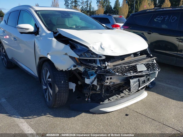 40058039 :رقم المزاد ، 5N1AZ2CS7PC101060 vin ، 2023 Nissan Murano Sl مزاد بيع