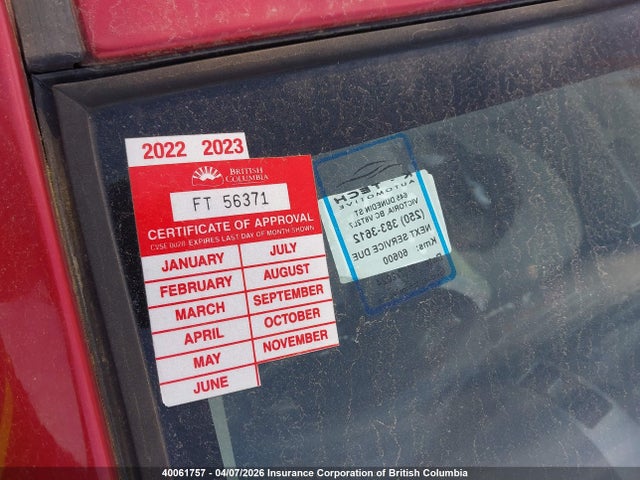 40061757 :رقم المزاد ، NHW203235719 vin ، 2007 Toyota Prius مزاد بيع