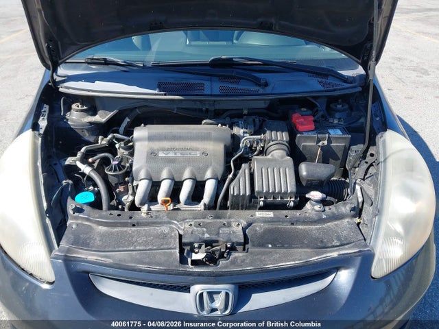 2007 Honda Fit მანქანა იყიდება აუქციონზე, vin: JHMGD384X7S807750, აუქციონის ნომერი: 40061775