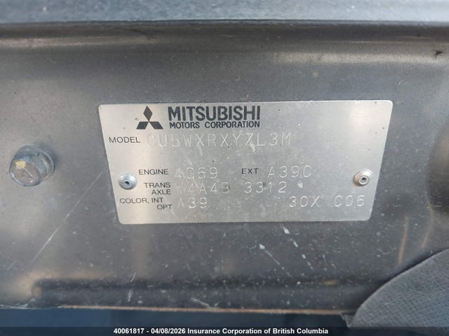Aukcja sprzedaży 2006 Mitsubishi Outlander Limited, vin: JA4LZ81F16U605855, numer aukcji: 40061817