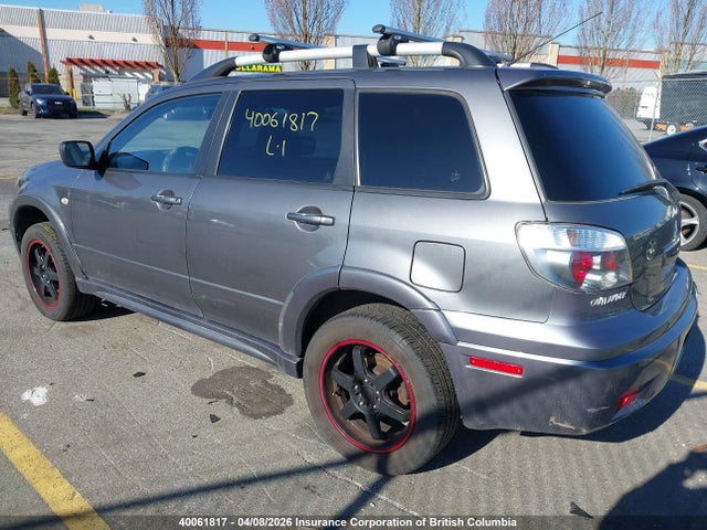 Aukcja sprzedaży 2006 Mitsubishi Outlander Limited, vin: JA4LZ81F16U605855, numer aukcji: 40061817