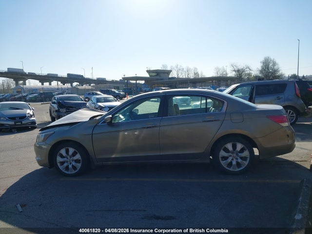 Продаж на аукціоні авто 2008 Honda Accord Exl, vin: 1HGCP258X8A805109, номер лоту: 40061820