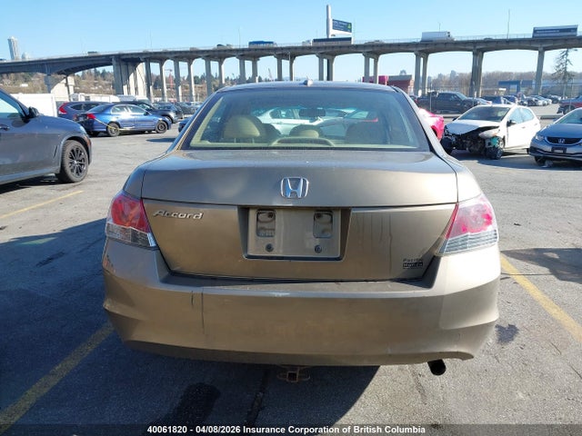 Продаж на аукціоні авто 2008 Honda Accord Exl, vin: 1HGCP258X8A805109, номер лоту: 40061820