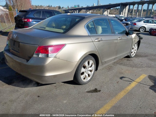 Продаж на аукціоні авто 2008 Honda Accord Exl, vin: 1HGCP258X8A805109, номер лоту: 40061820