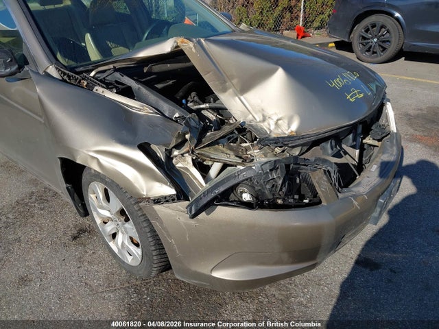 Продаж на аукціоні авто 2008 Honda Accord Exl, vin: 1HGCP258X8A805109, номер лоту: 40061820