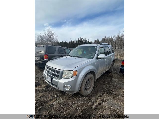 40061821 :رقم المزاد ، 1FMCU94118KE08303 vin ، 2008 Ford Escape Limited مزاد بيع