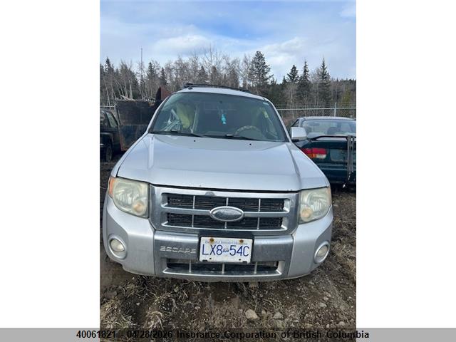 40061821 :رقم المزاد ، 1FMCU94118KE08303 vin ، 2008 Ford Escape Limited مزاد بيع