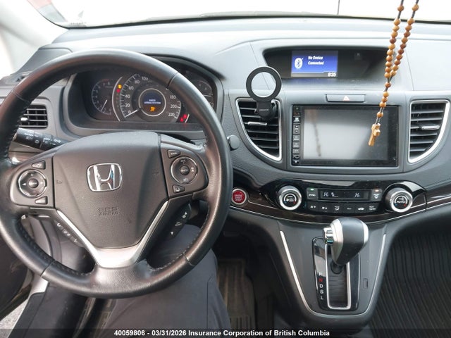 Aukcja sprzedaży 2016 Honda Cr-v Touring, vin: 5J6RM4H92GL800632, numer aukcji: 40059806