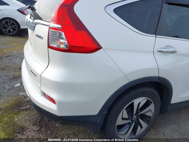 Aukcja sprzedaży 2016 Honda Cr-v Touring, vin: 5J6RM4H92GL800632, numer aukcji: 40059806