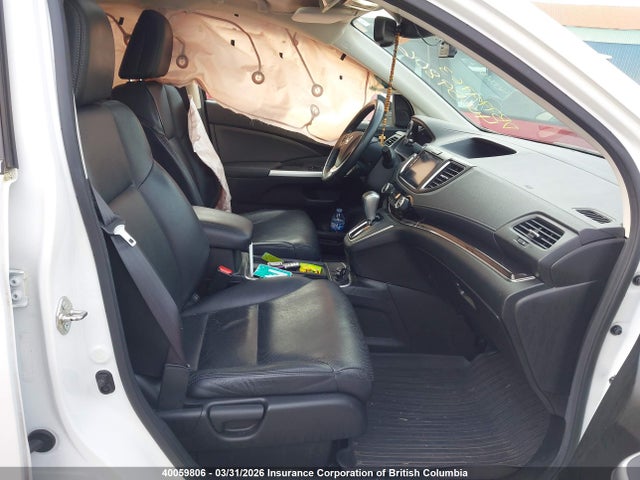 Aukcja sprzedaży 2016 Honda Cr-v Touring, vin: 5J6RM4H92GL800632, numer aukcji: 40059806