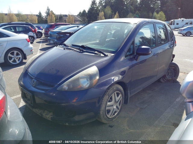 2008 Honda Fit მანქანა იყიდება აუქციონზე, vin: JHMGD37468S808977, აუქციონის ნომერი: 40061867
