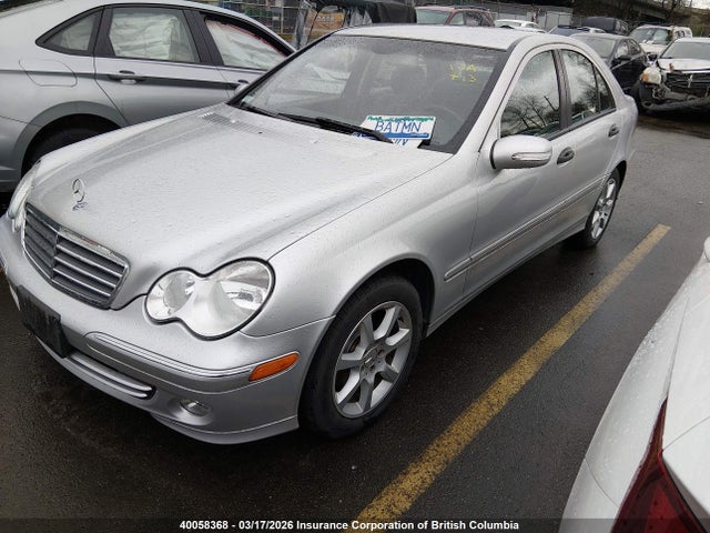 40058368 :رقم المزاد ، WDBRF61JX5F621054 vin ، 2005 Mercedes-benz C 240 مزاد بيع