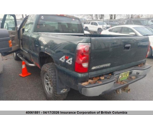 2006 Chevrolet Silverado K1500 მანქანა იყიდება აუქციონზე, vin: 1GCEK19B66Z203960, აუქციონის ნომერი: 40061881
