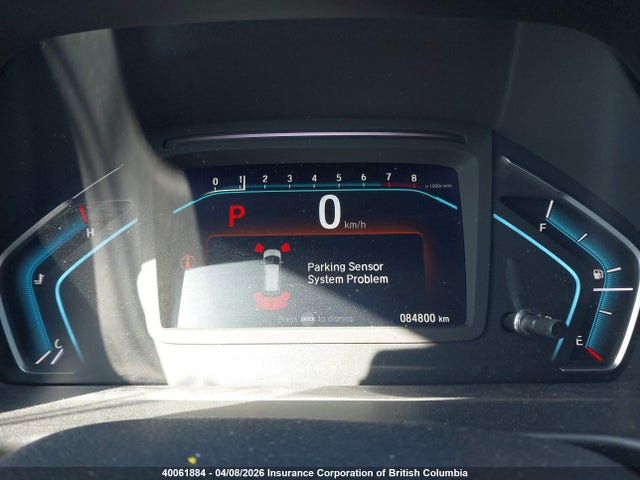 5FNRL6H68KB509834 Honda Odyssey Ex-l