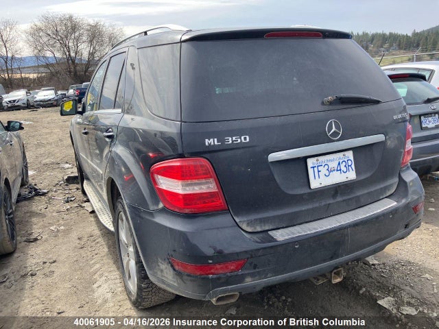 40061905 :رقم المزاد ، 4JGBB2FB5BA679408 vin ، 2011 Mercedes-benz Ml 350 Bluetec مزاد بيع