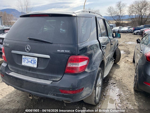40061905 :رقم المزاد ، 4JGBB2FB5BA679408 vin ، 2011 Mercedes-benz Ml 350 Bluetec مزاد بيع