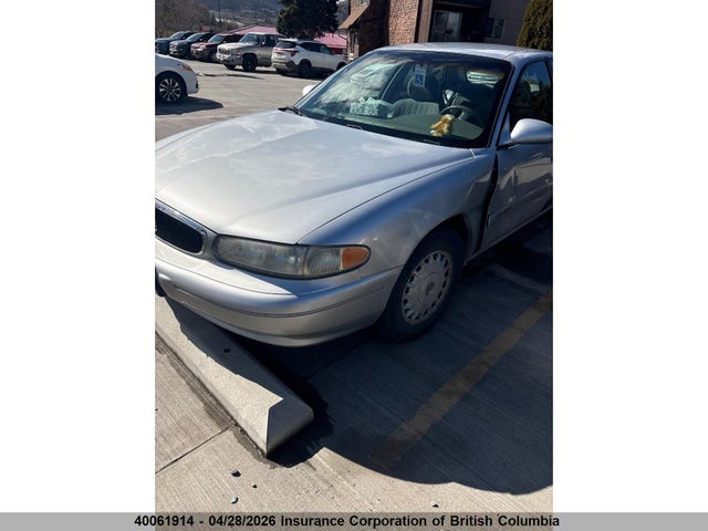 40061914 :رقم المزاد ، 2G4WS52J211283395 vin ، 2001 Buick Century Custom مزاد بيع