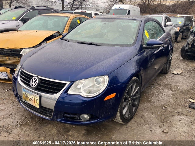 40061925 :رقم المزاد ، WVWBA71F79V023390 vin ، 2009 Volkswagen Eos مزاد بيع