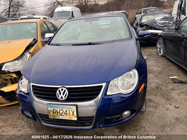 40061925 :رقم المزاد ، WVWBA71F79V023390 vin ، 2009 Volkswagen Eos مزاد بيع