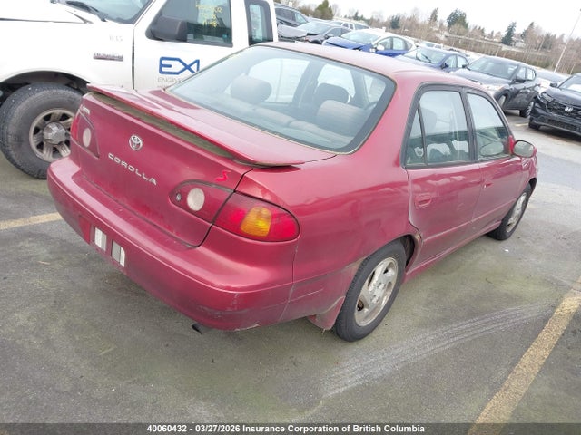 2001 Toyota Corolla Ce/le/s მანქანა იყიდება აუქციონზე, vin: 2T1BR12E11C833407, აუქციონის ნომერი: 40060432