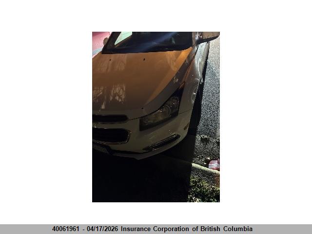 2015 Chevrolet Cruze მანქანა იყიდება აუქციონზე, vin: 1G1PC5SB4F7273162, აუქციონის ნომერი: 40061961