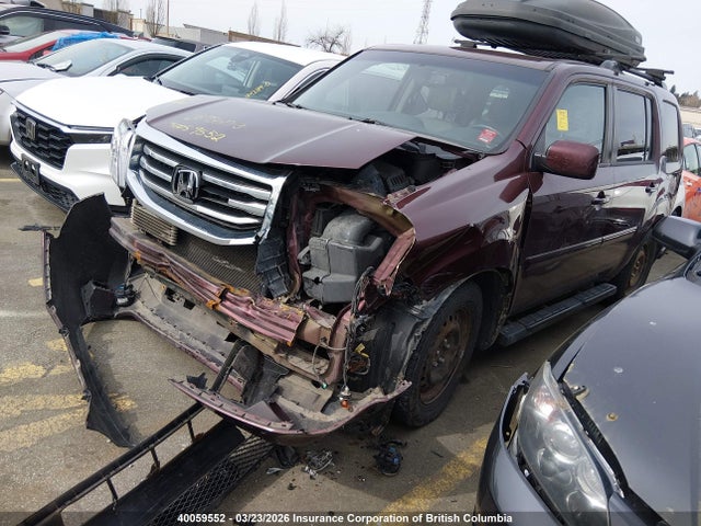 Aukcja sprzedaży 2013 Honda Pilot Exl, vin: 5FNYF4H56DB506982, numer aukcji: 40059552