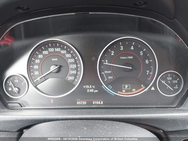 40062006 :رقم المزاد ، WBA3C3C59EP661793 vin ، 2014 Bmw 320i مزاد بيع