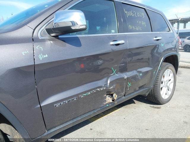 40062023 :رقم المزاد ، 1C4RJFBG7HC807949 vin ، 2017 Jeep Grand Cherokee Limited مزاد بيع