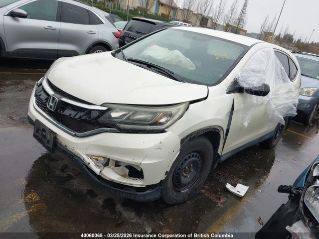 40060065 :رقم المزاد ، 2HKRM3H33FH004020 vin ، 2015 Honda Cr-v Lx مزاد بيع