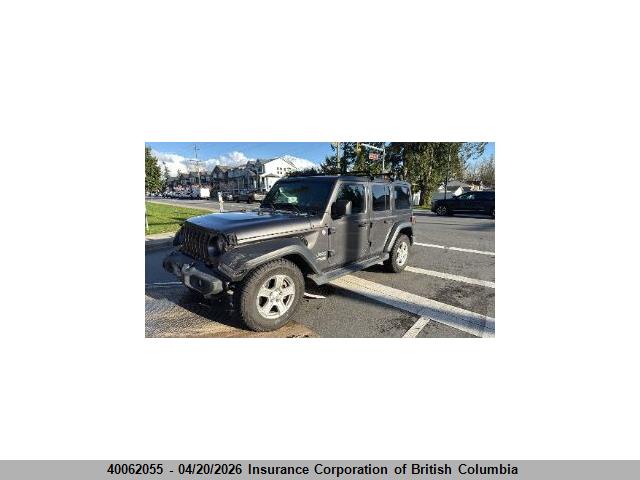 1C4HJXDN1JW196043 Jeep Wrangler Unlimited Sport