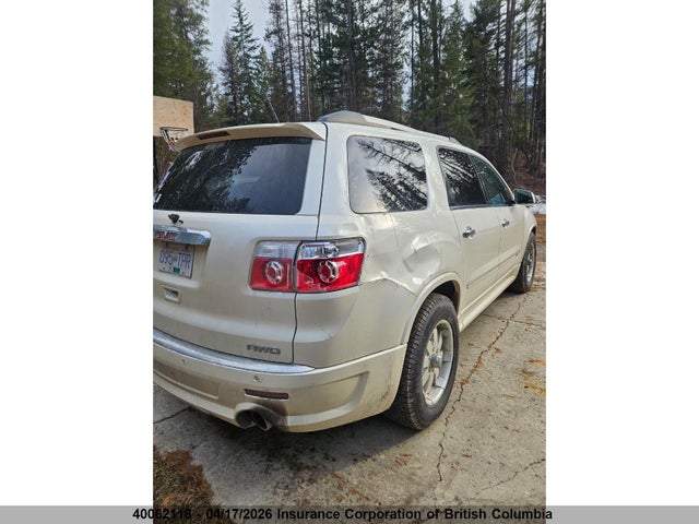 Aukcja sprzedaży 2012 Gmc Acadia Denali, vin: 1GKKVTED9CJ264425, numer aukcji: 40062118