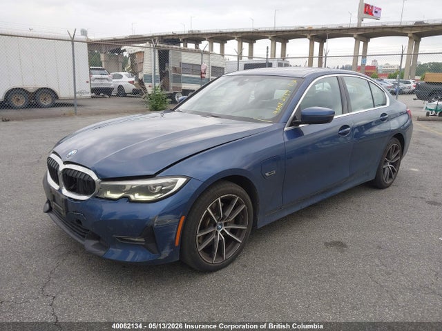 2022 Bmw 330e მანქანა იყიდება აუქციონზე, vin: WBA5P9C04NFM24591, აუქციონის ნომერი: 40062134