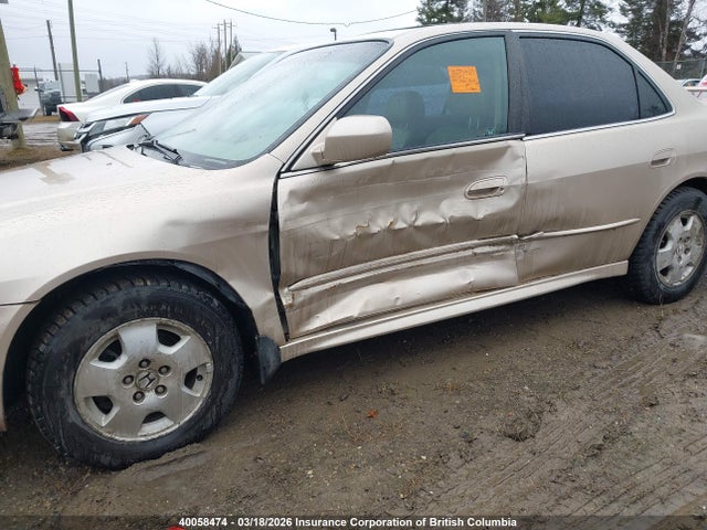 2001 Honda Accord Ex მანქანა იყიდება აუქციონზე, vin: 1HGCG16561A803863, აუქციონის ნომერი: 40058474